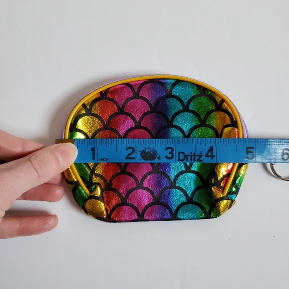 COPY - Rainbow mermaid coin purse - Picture 4 of 5